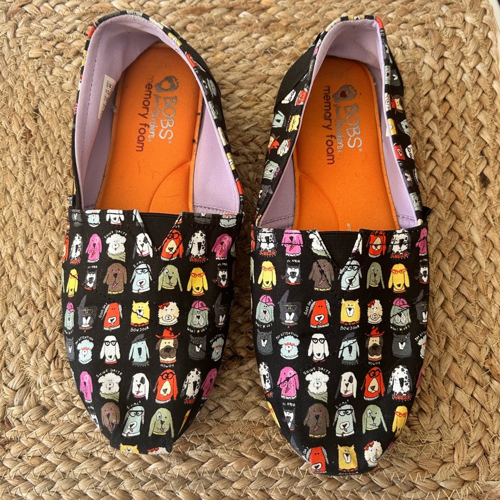 BOBS Dog Print Flats
